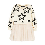 RYB STARS SWEATSHIRT DRESS