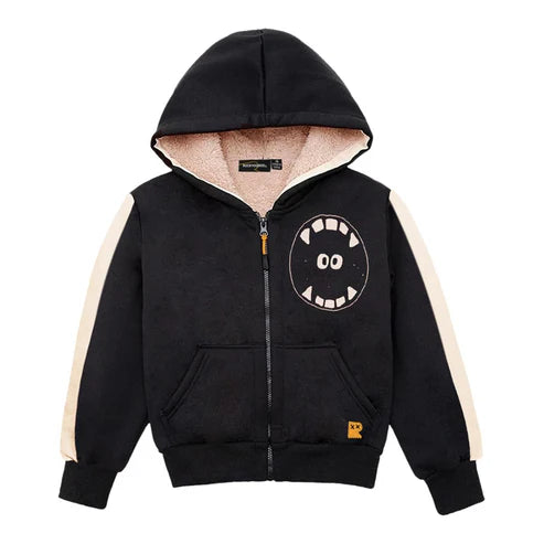 RYB MONSTER MOUTH SHERPA LINED HOODIE