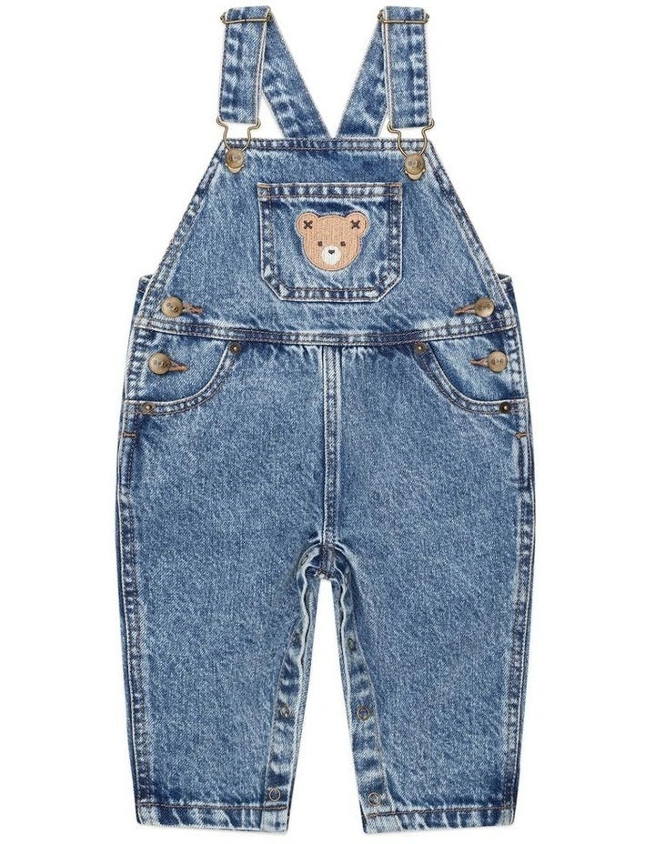 HUX DREAMY DENIM OVERALLS