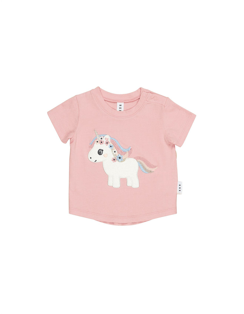 HUX UNICORN DUSTY ROSE T-SHIRT