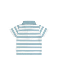 HUX T-REX STRIPE POLO T-SHIRT