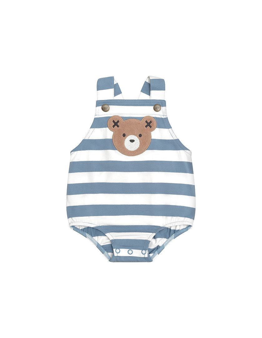 HUXBEAR STRIPE ONESIE