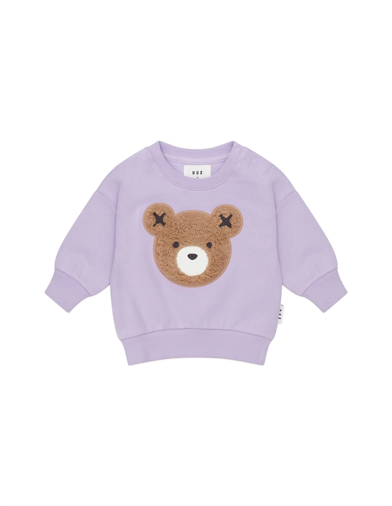 ORCHID FURRY HUXBEAR SWEATSHIRT