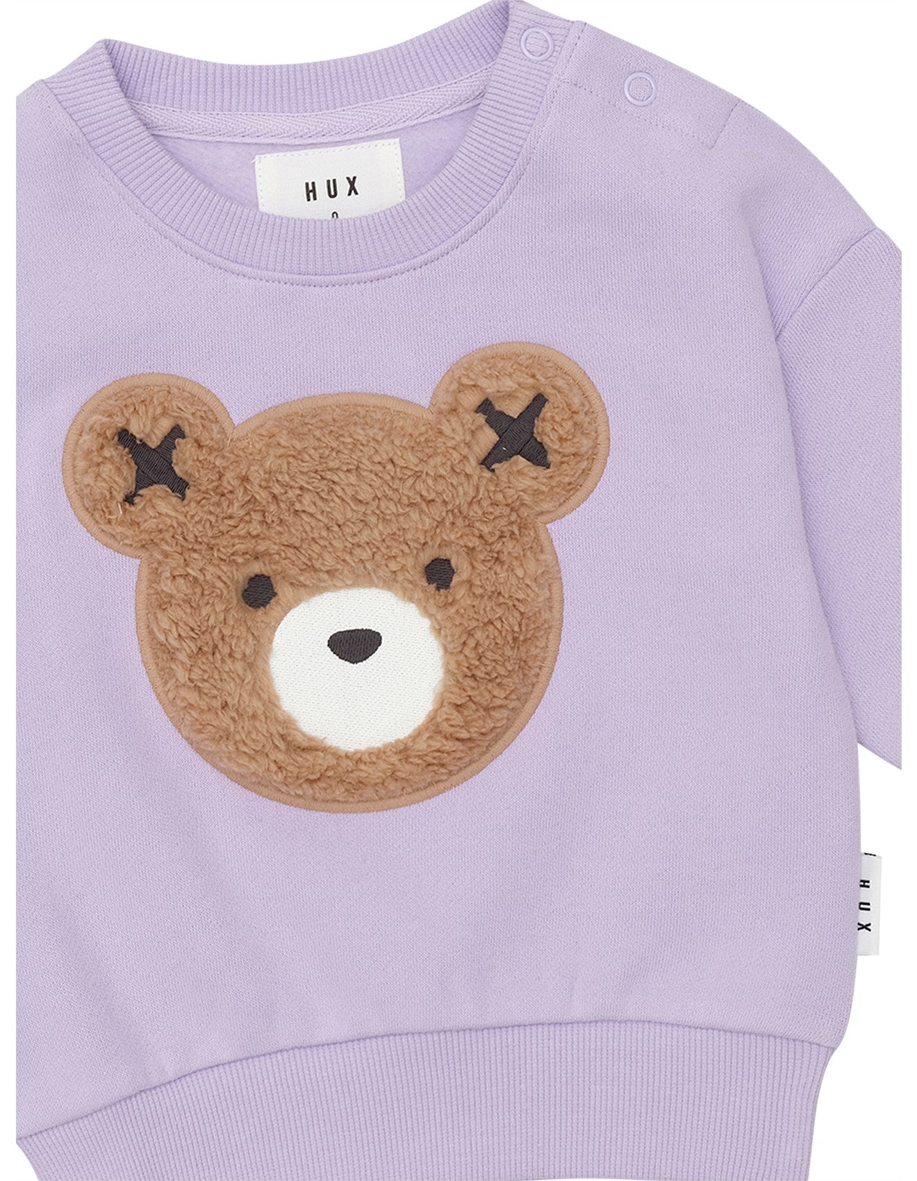 ORCHID FURRY HUXBEAR SWEATSHIRT