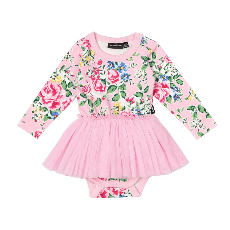 RYB PINK GARDEN BABY CIRCUS DRESS