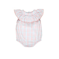 HUX JEWEL CHECK PLAYSUIT