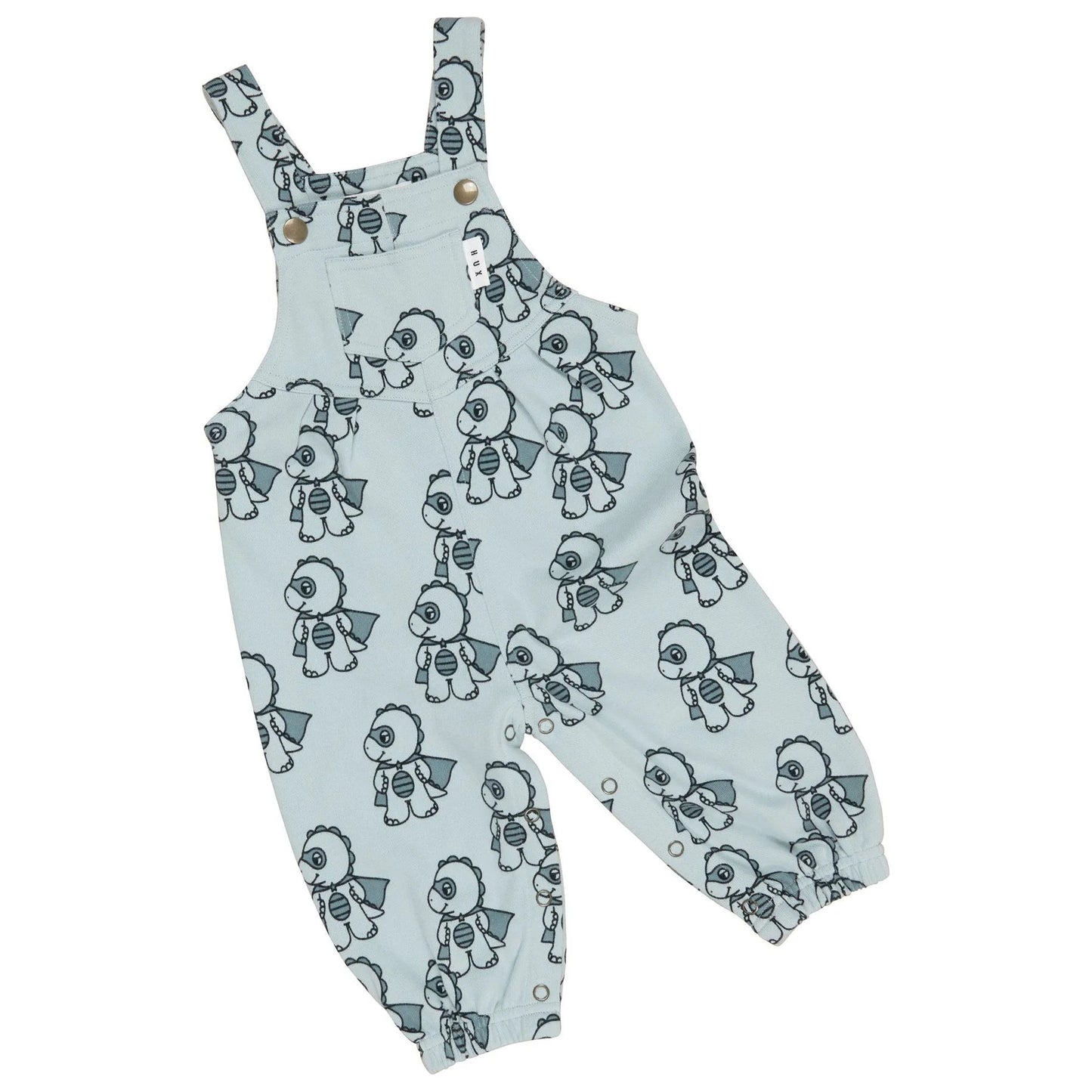 HUX DINO HERO TERRY OVERALLS