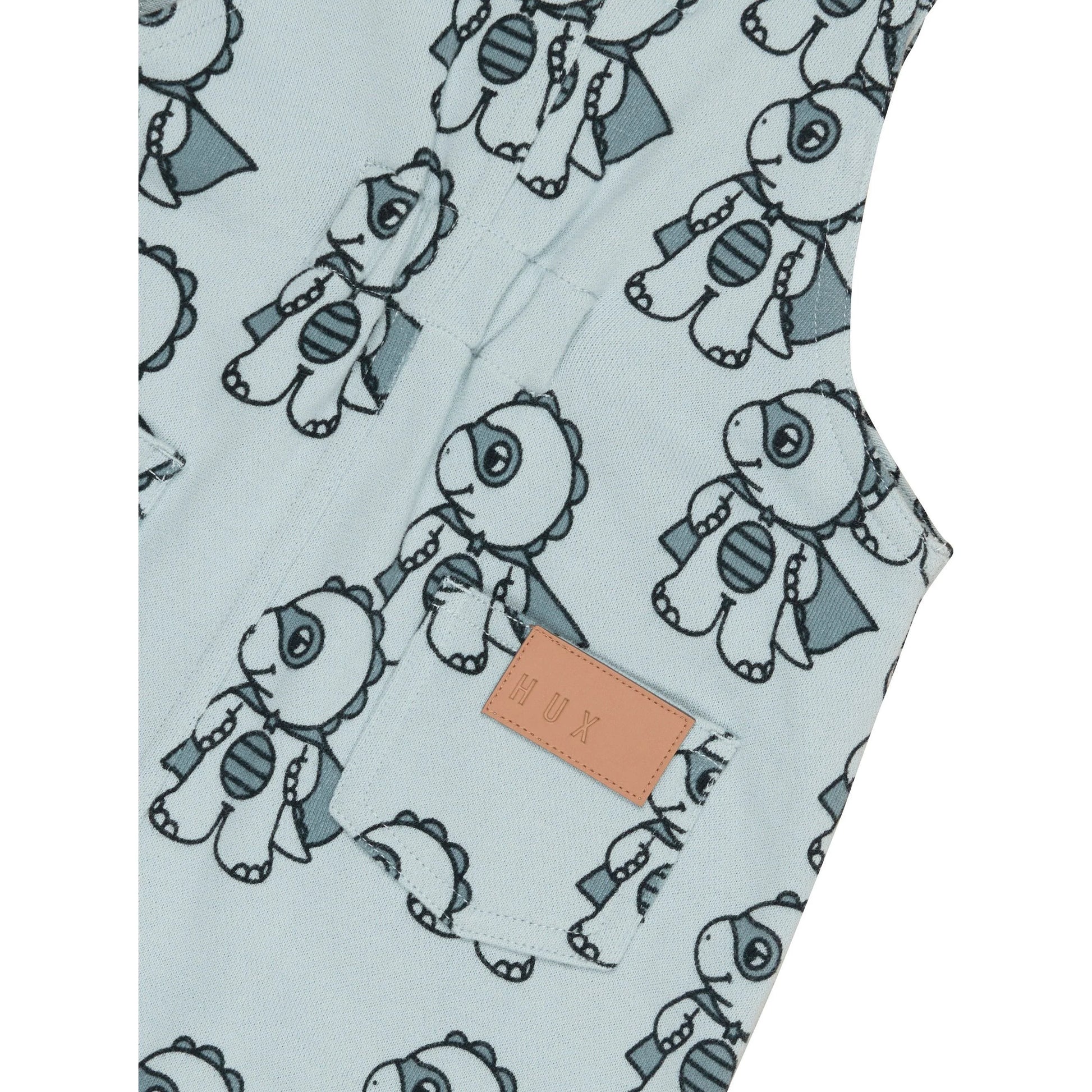 HUX DINO HERO TERRY OVERALLS