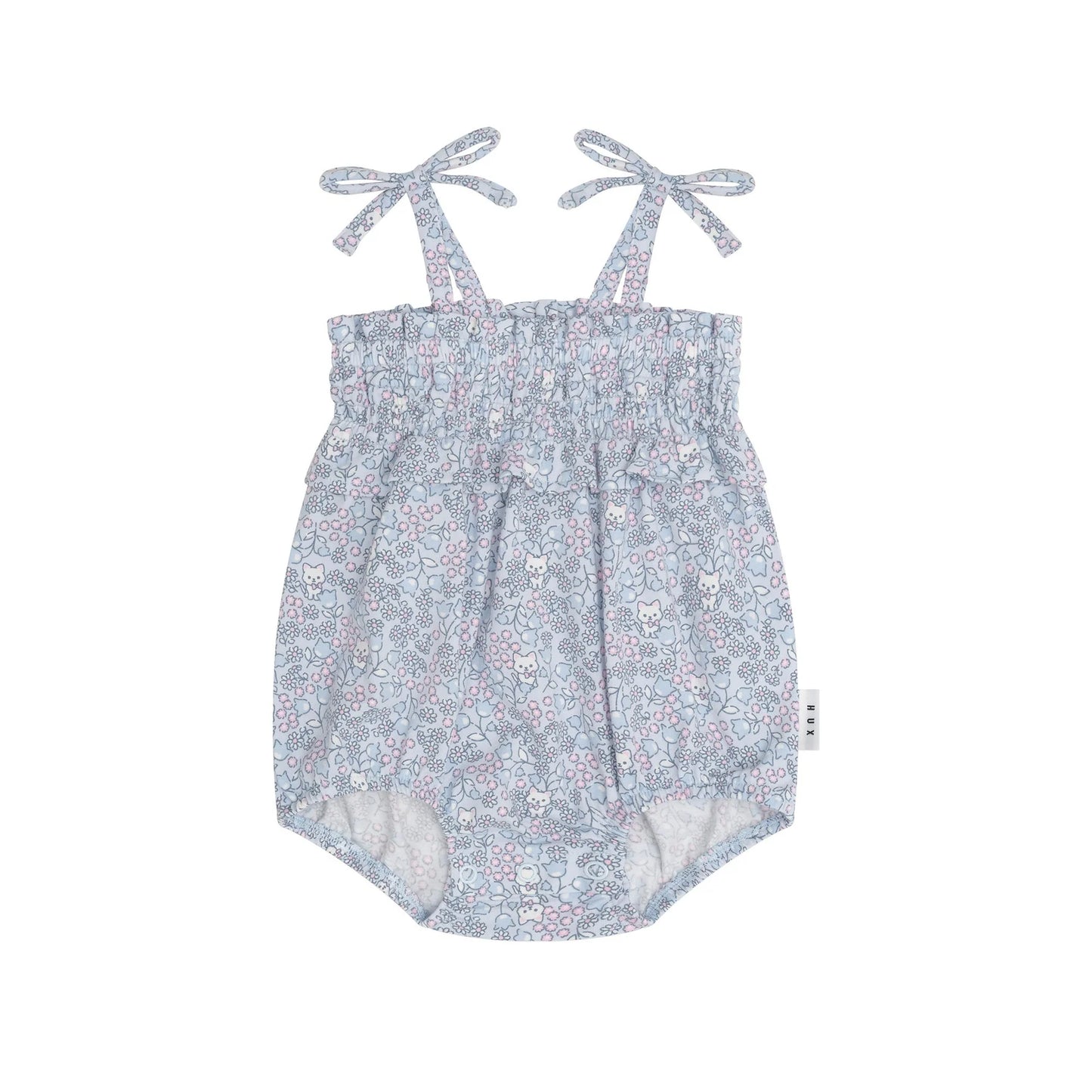 HUX BLUEBELL FLORAL BUBBLE ONESIE