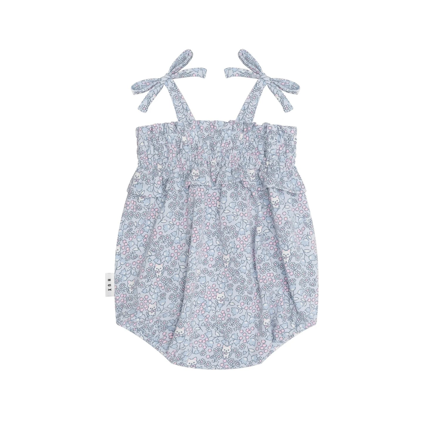 HUX BLUEBELL FLORAL BUBBLE ONESIE
