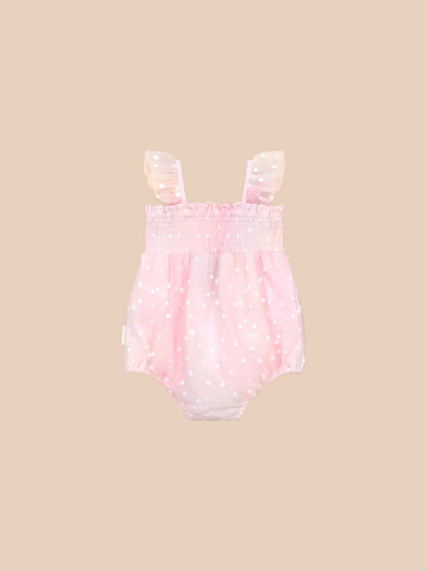 HUX SWEETHEART FRILL TULLE PLAYSUIT
