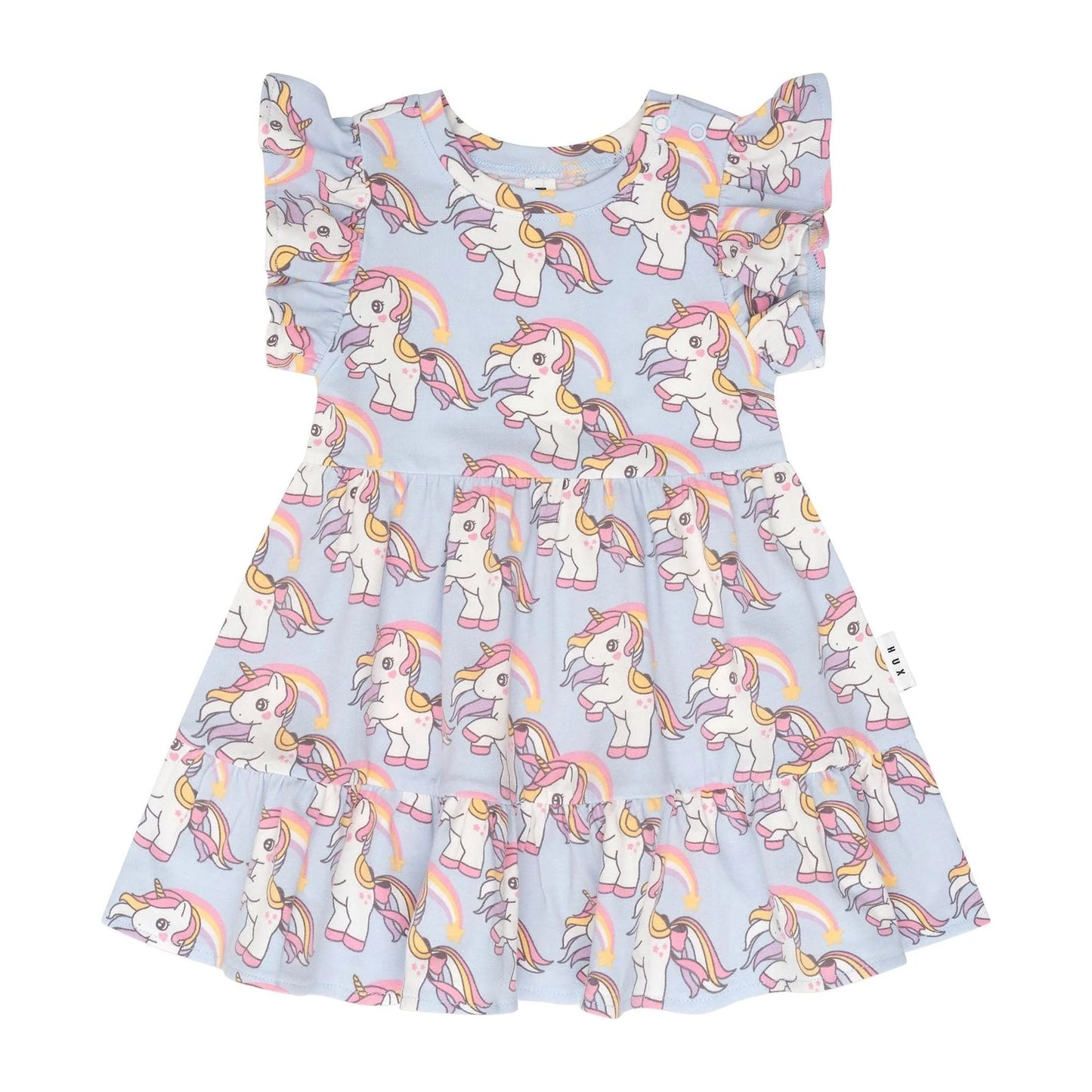 HUX RAINBOW UNICORN TIER DRESS