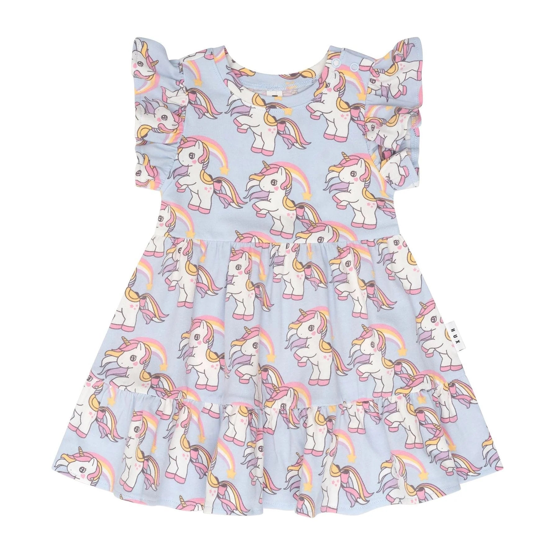 HUX RAINBOW UNICORN TIER DRESS