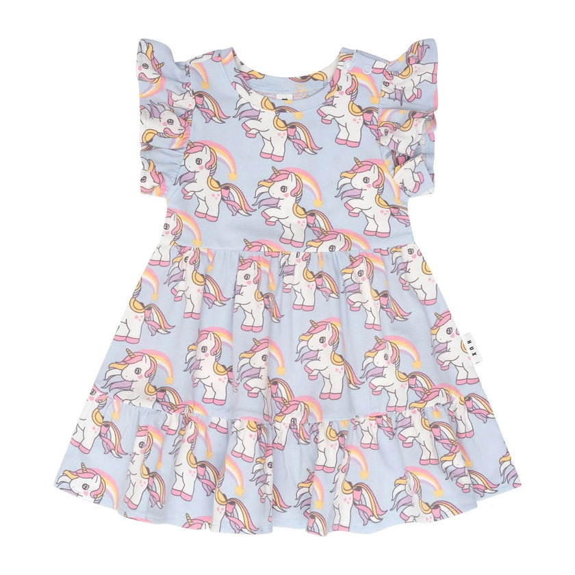 HUX RAINBOW UNICORN TIER DRESS