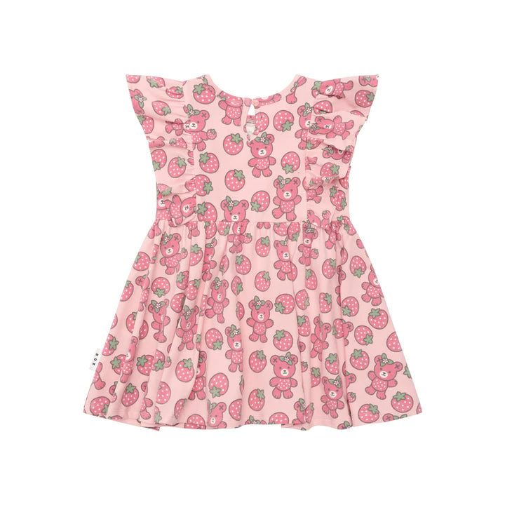 HUX BERRY BEAR FRILL DRESS