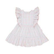 HUX JEWEL CHECK DRESS