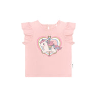 HUX CAROUSEL FRILL T-SHIRT