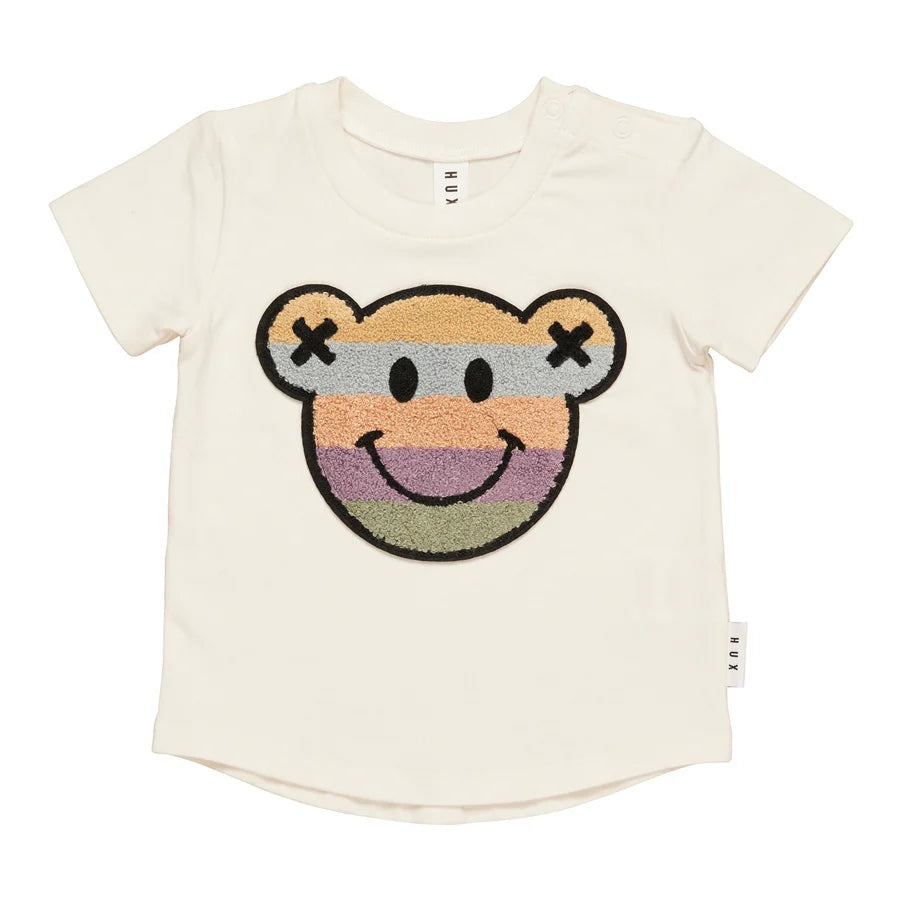 HUX RAINBOW SMILE BEAR T-SHIRT