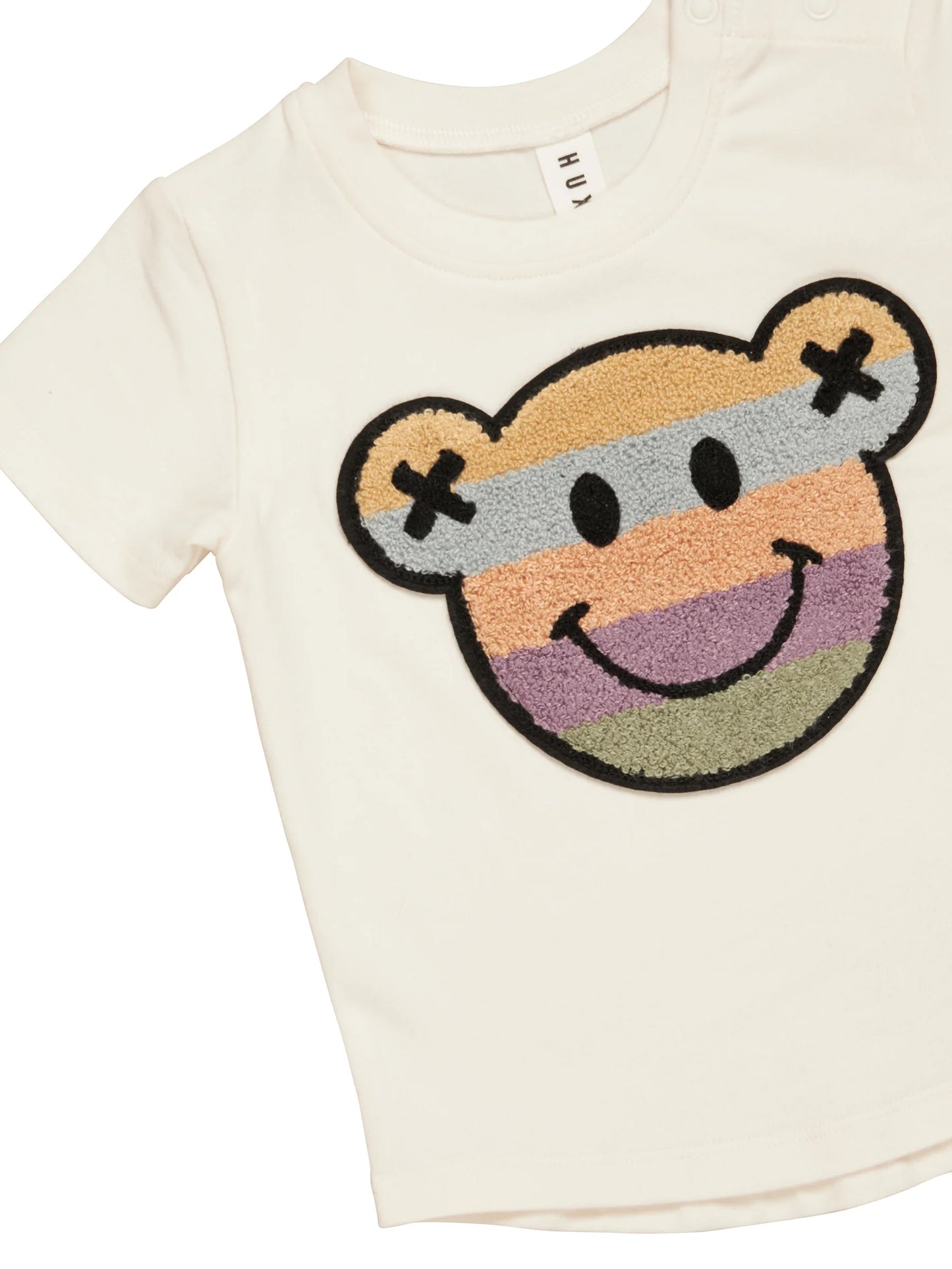HUX RAINBOW SMILE BEAR T-SHIRT