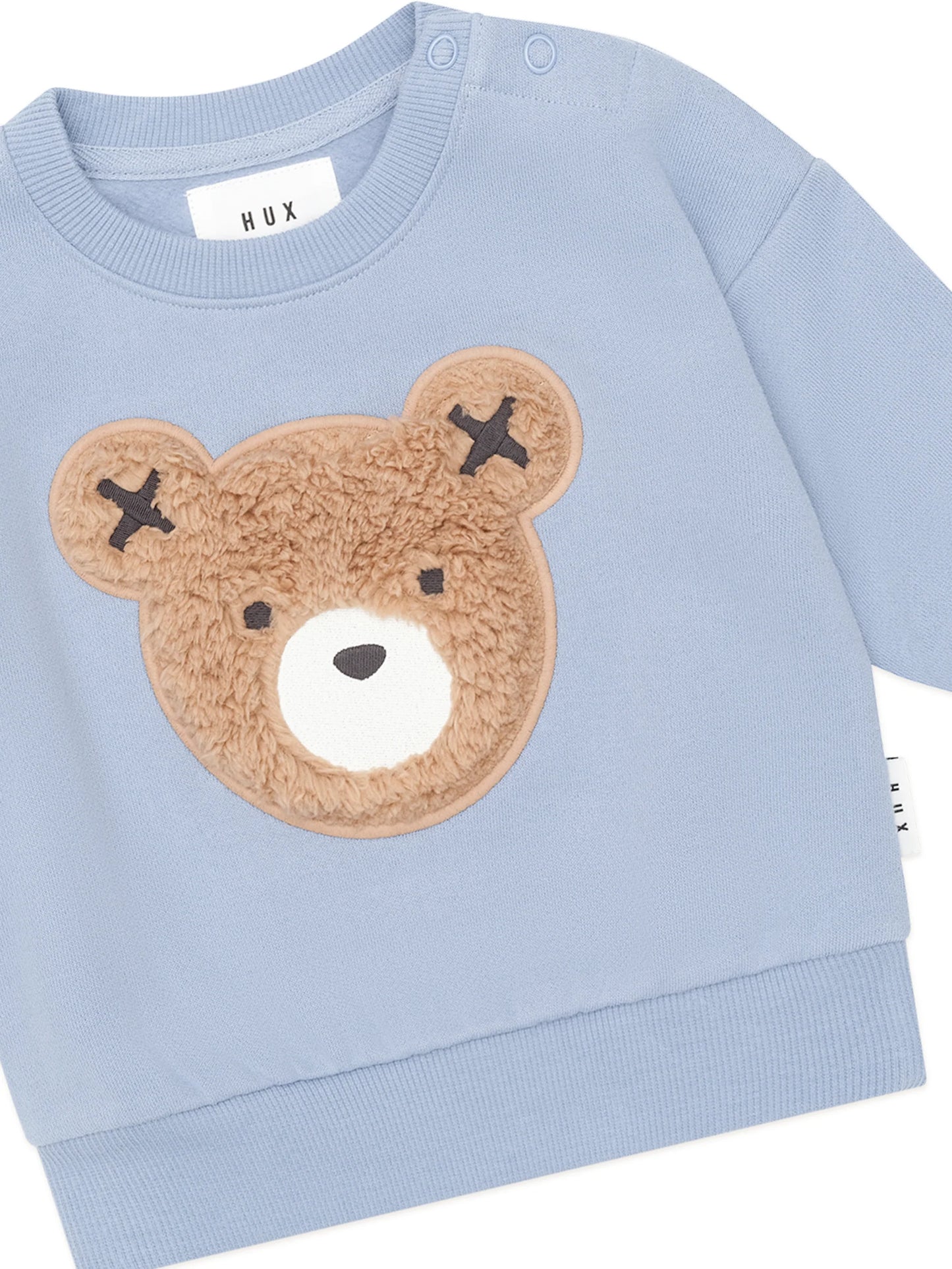 STONE BLUE FURRY HUXBEAR SWEATSHIRT