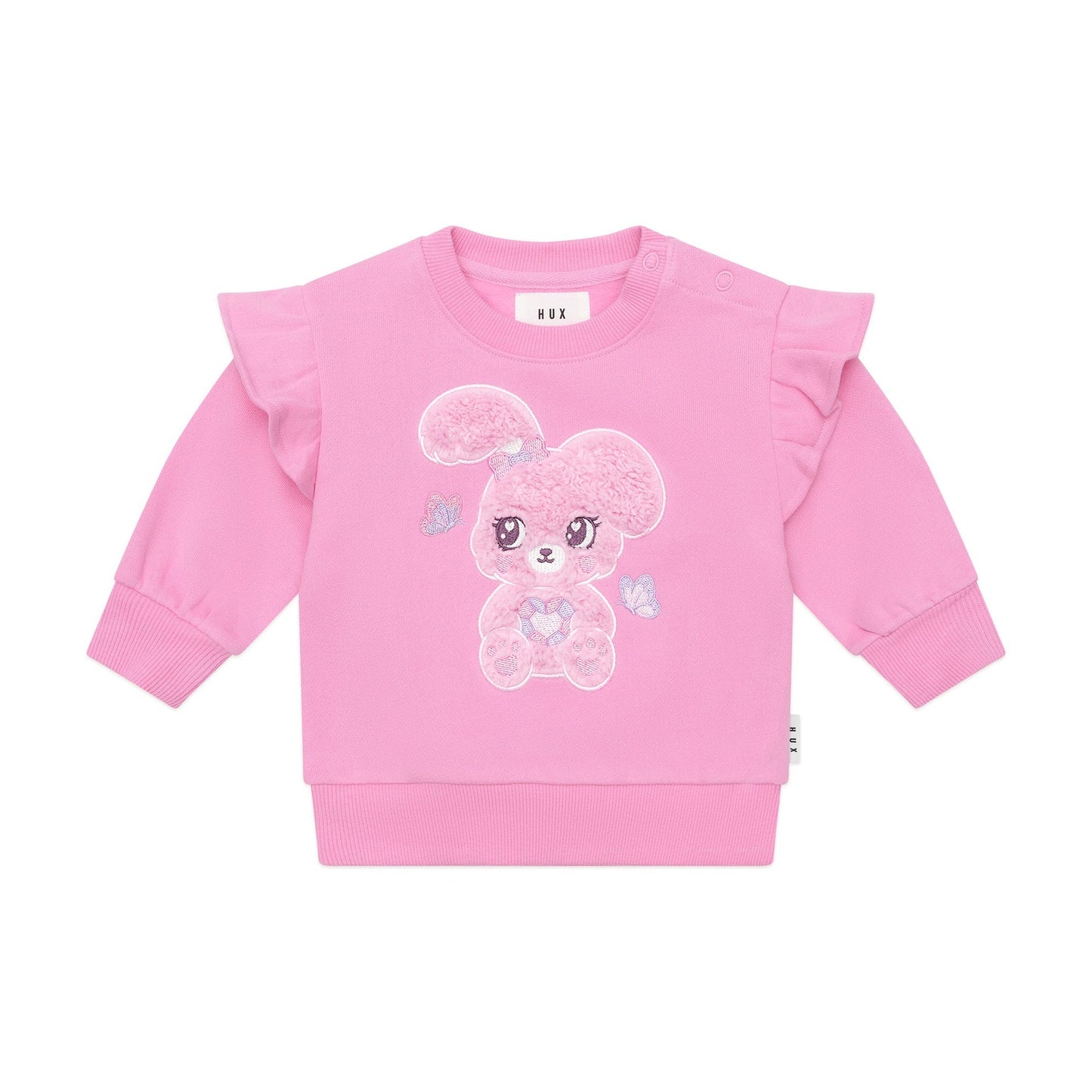 HUX BUNNY GEM FRILL SWEATSHIRT