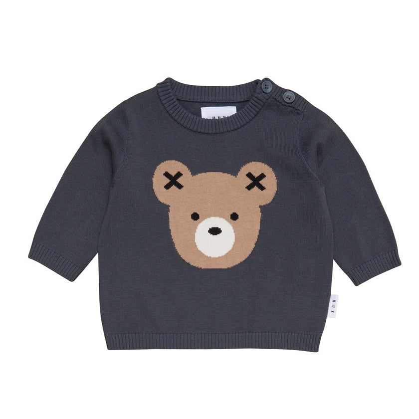 HUXBEAR HEAD KNIT JUMPER