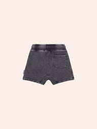 HUX VINTAGE BLACK SLOUCH SHORTS