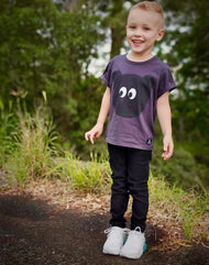 RYB BERTIE BEAR CHARCOAL T-SHIRT