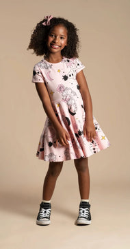 RYB PIERROT WAISTED DRESS