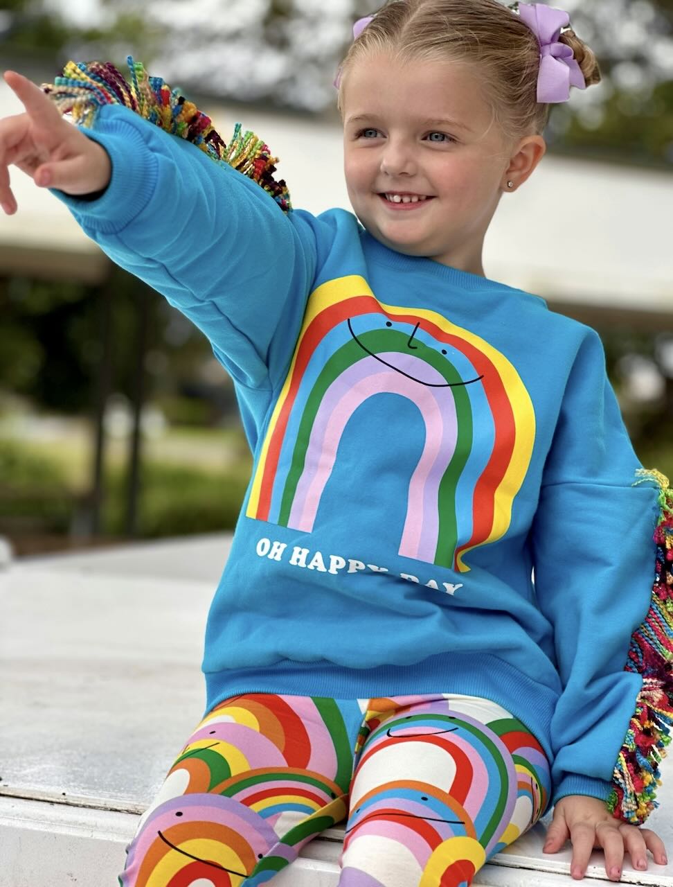 RYB OH HAPPY DAY SWEATSHIRT