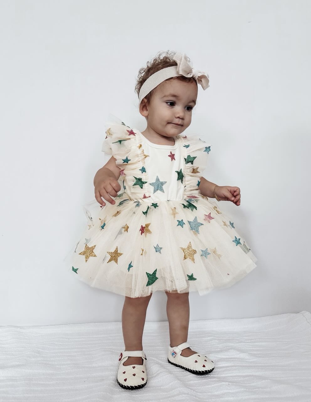 RYB STARS BABY TULLE DRESS
