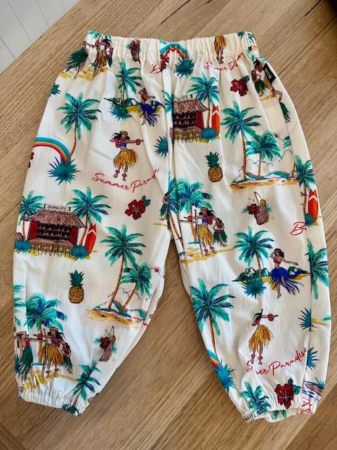 RYB ALOHA BABY PANTS