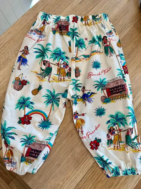 RYB ALOHA BABY PANTS