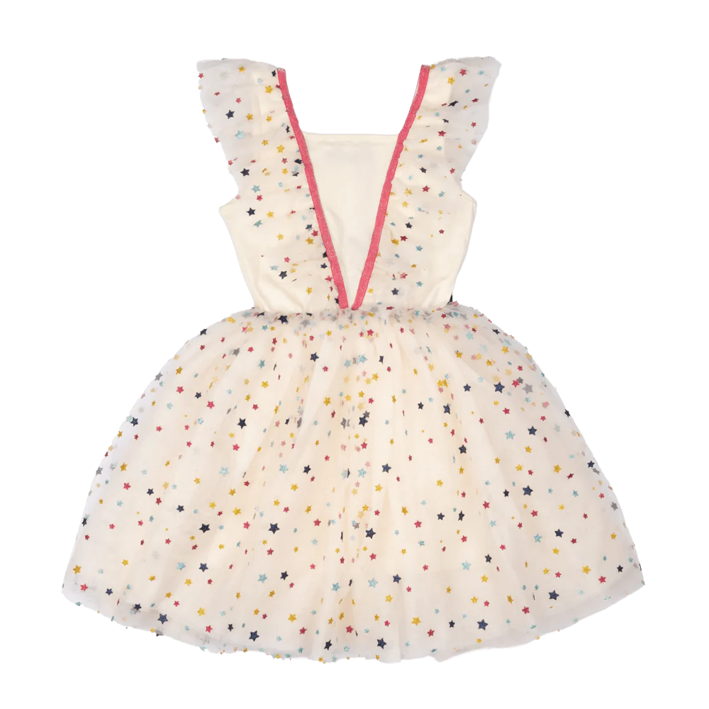 RYB CREAM CHRISTMAS ANGEL DRESS