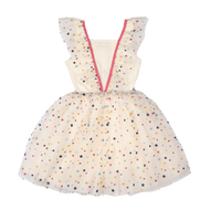 RYB CREAM CHRISTMAS ANGEL DRESS