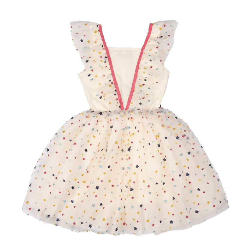 RYB CREAM CHRISTMAS ANGEL DRESS