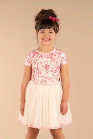 RYB FLORAL TOILE CIRCUS DRESS