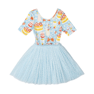 RYB PARTY TIME BLUE CIRCUS DRESS