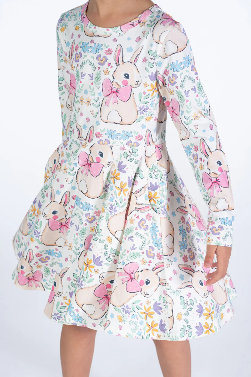RYB BUNNY WAISTED DRESS