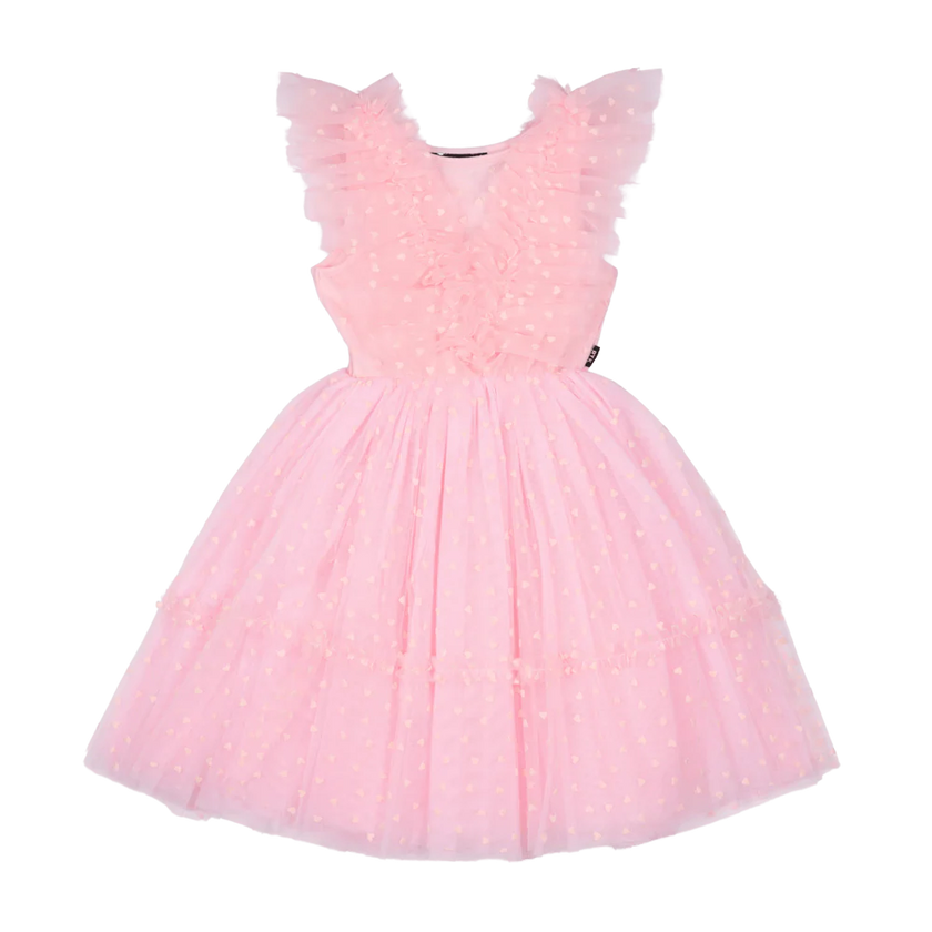 RYB PINK HEART TULLE PARTY DRESS