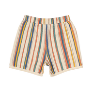RYB STRIPE POLO SHORTS