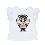 HUX FAIRY BEAR FRILL T-SHIRT