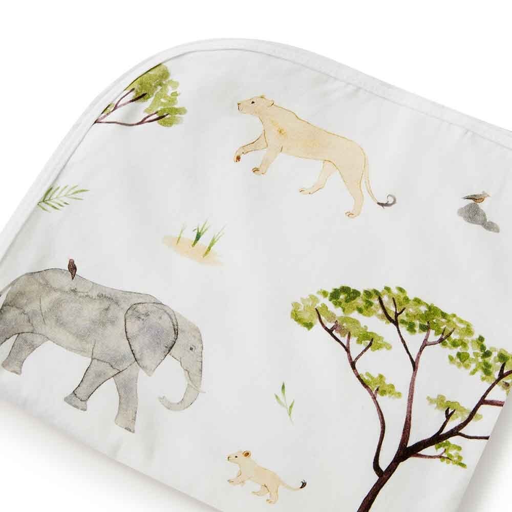 SNUGGLE HUNNY SAFARI JERSEY WRAP SET