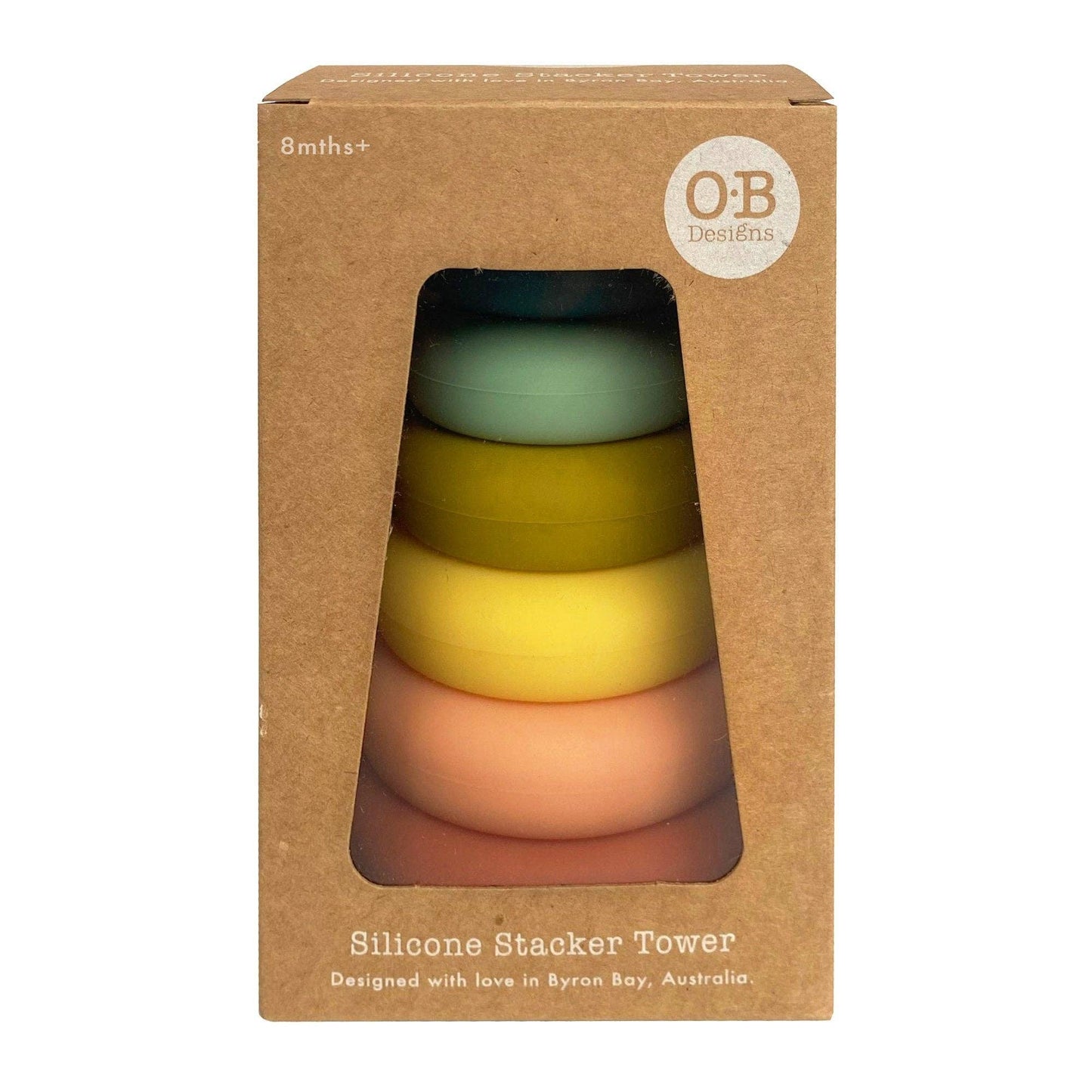 Silicone Stacker Tower | Blueberry