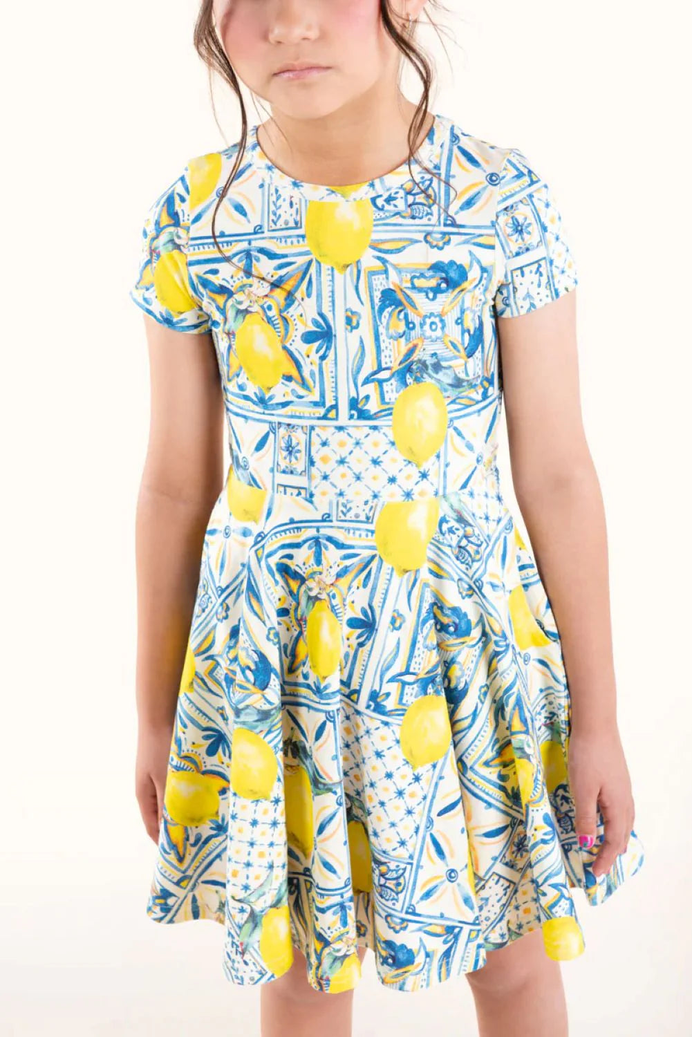 RYB MAJOLICA WAISTED DRESS