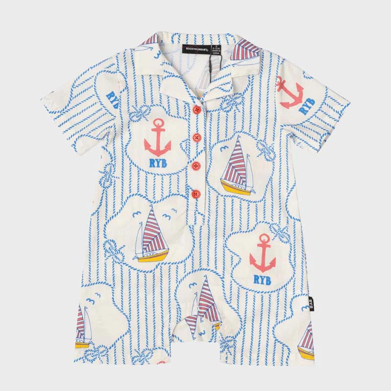 RYB YACHTING SHIRT ROMPER