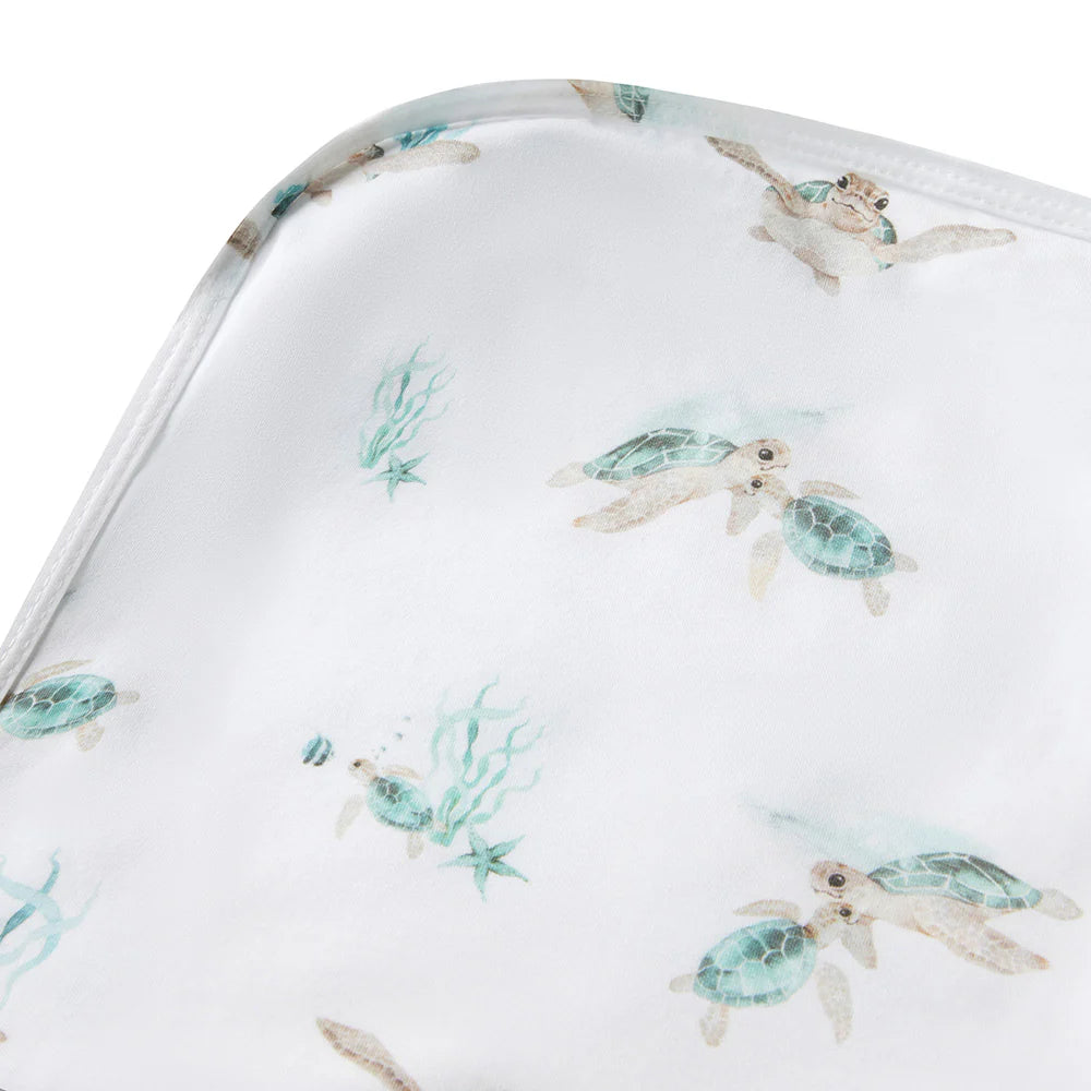 SNUGGLE HUNNY TURTLE JERSEY WRAP SET