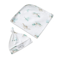 SNUGGLE HUNNY TURTLE JERSEY WRAP SET