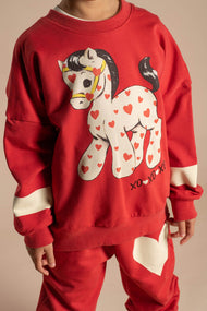 RYB XO PONY SWEATSHIRT