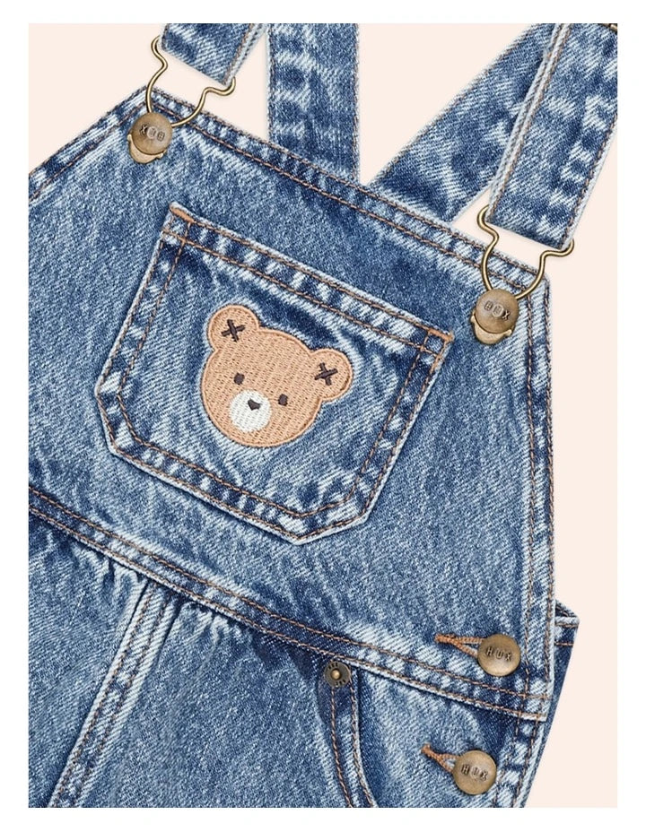 HUX DREAMY DENIM OVERALLS